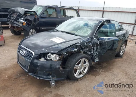 2008 Audi A4 2.0T из США, поврежденный, VIN WAUDF78E98A126840